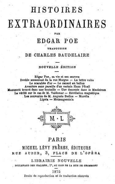 Souvenirs de M. Auguste Bedloe