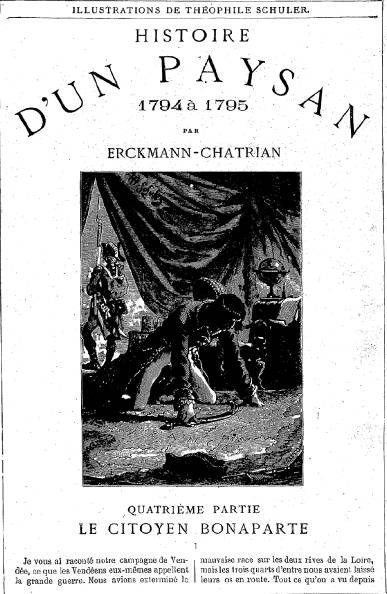 Histoire d'un paysan - 1794 à 1795 - Le Citoyen Bonaparte