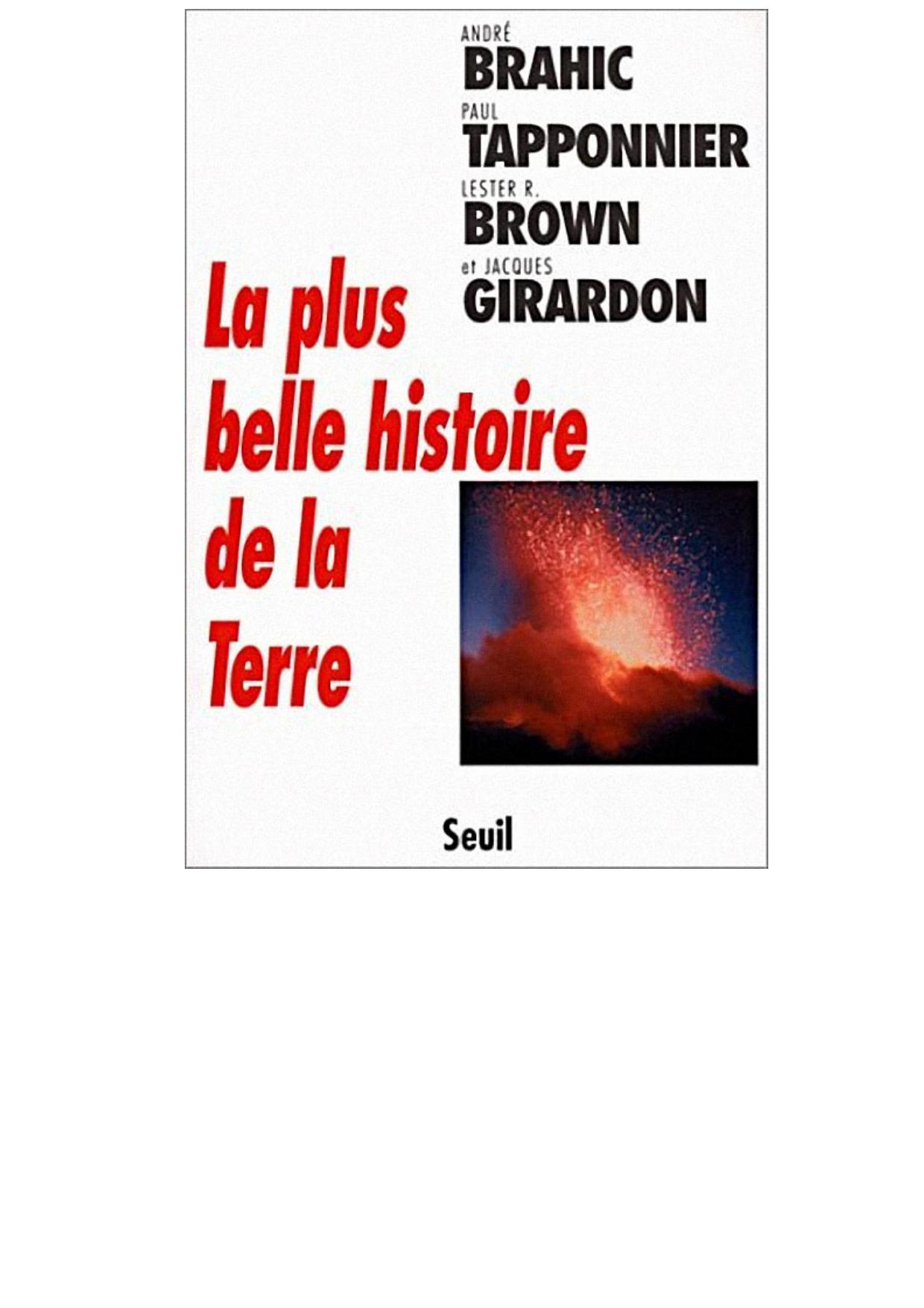 La plus belle histoire de la Terre