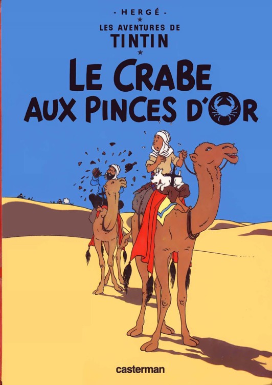 Le crabe aux pinces d'or