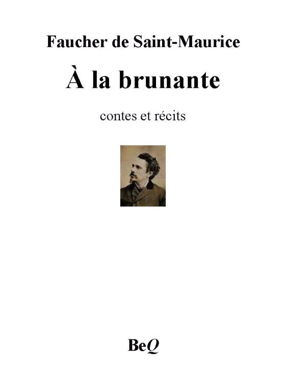 À la brunante : contes et récits