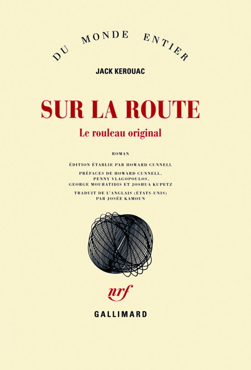 Sur la route - Le rouleau original